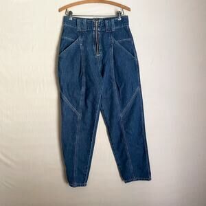 Erica Pleated Denim Jeans. Size 25, great condition.